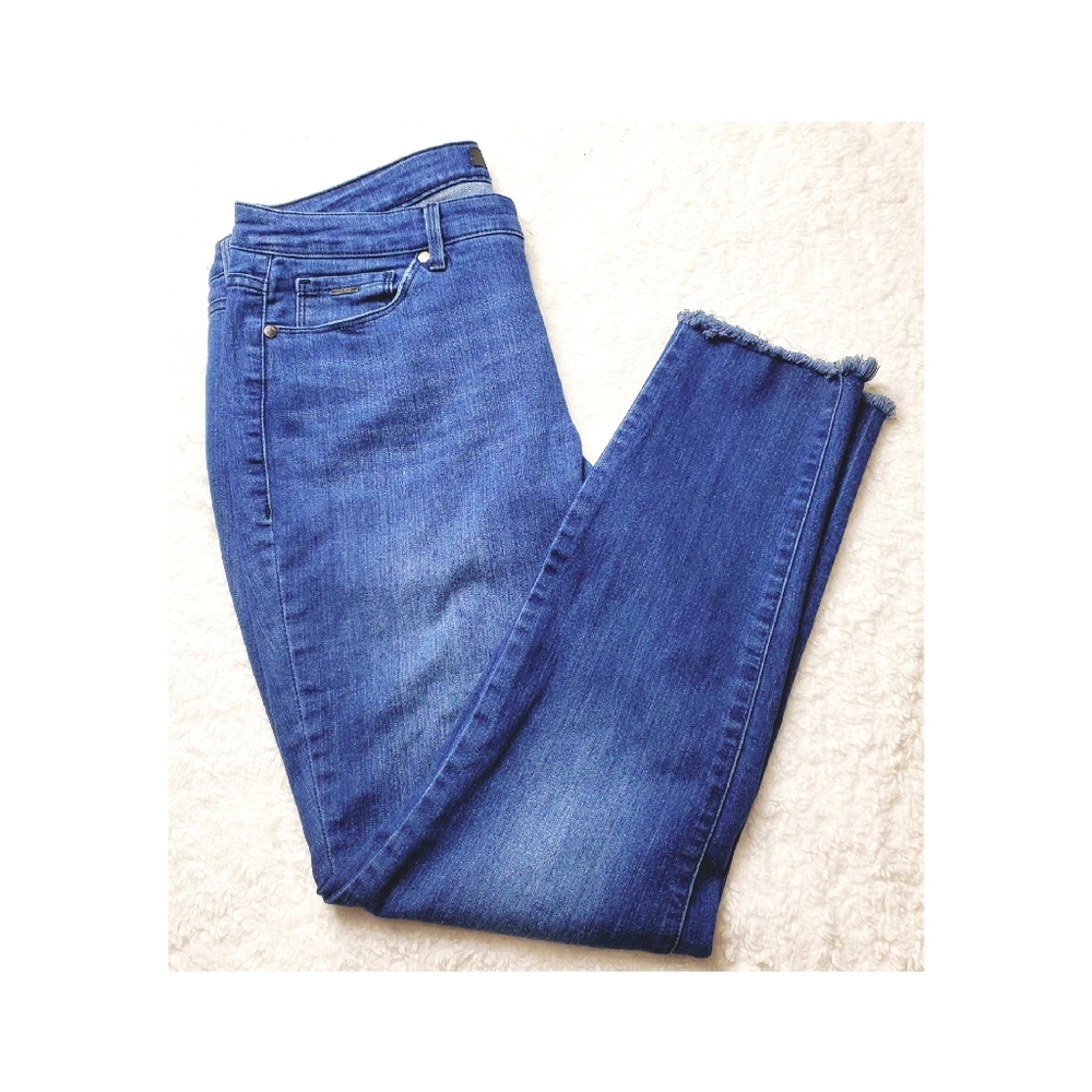 💙 3/30 Nine West Mid Rise Skinny  Jean's Size 12